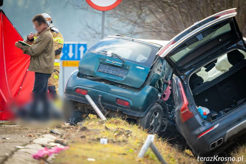 Tragiczny wypadek w Jaworniku na DK19, nie żyje 45-latka