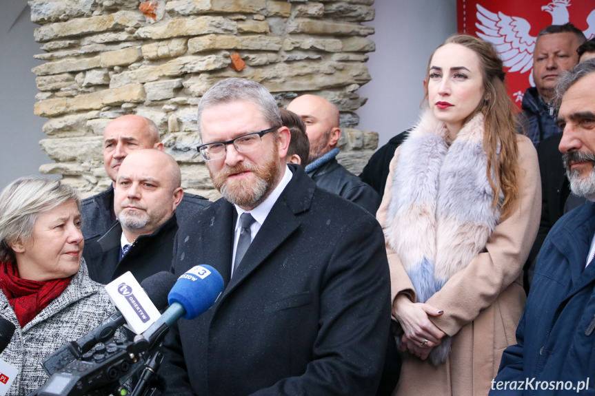 O czym mówił poseł Grzegorz Braun w Krośnie?