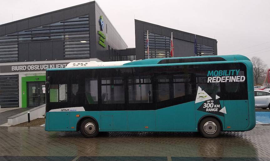 KARSAN ATAK na ulicach Krosna