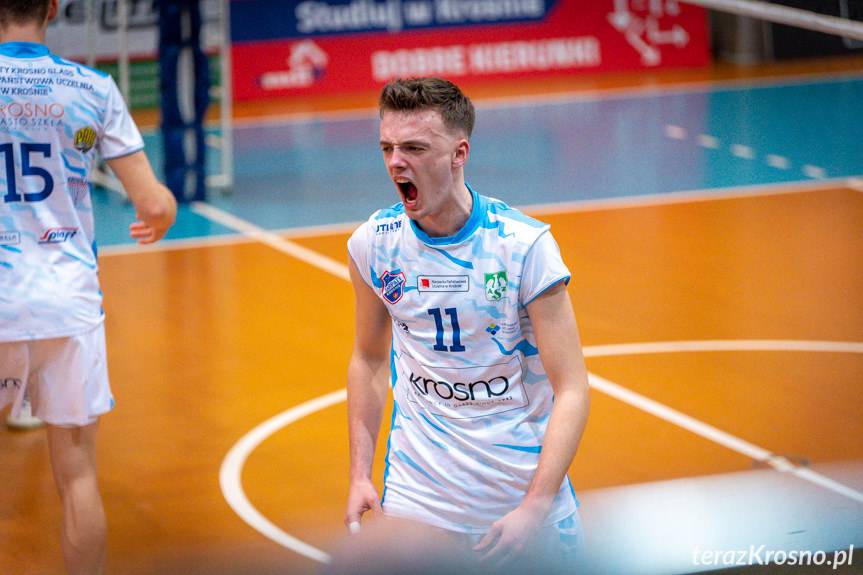 Karpaty Krosno Glass KPU w Krośnie - MKS "Gamrat-MOSiR" Jasło 2:3