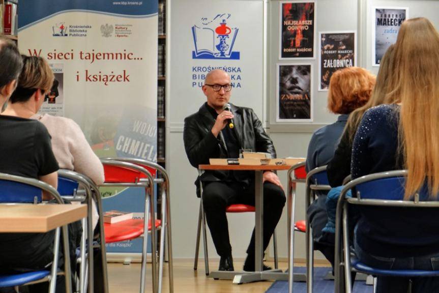Robert Małecki spotkał się ze swoimi czytelnikami