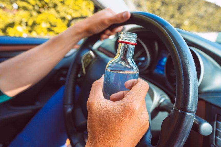 Nie do końca trzeźwy poranek w powiecie krośnieńskim