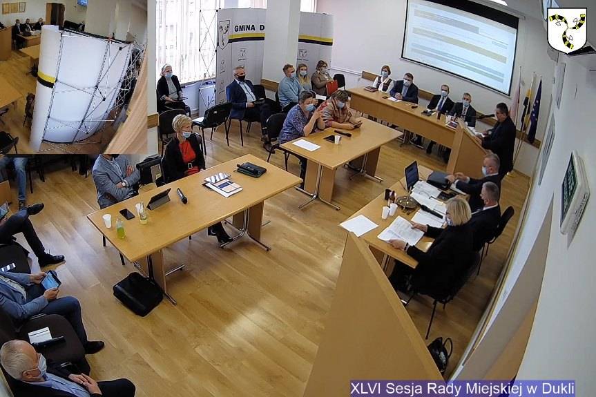 Ostra wymiana zdań na sesji Rady Miejskiej w Dukli