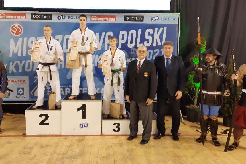 Dwa medale na Mistrzostwach Polski Juniorów w Radzyminie