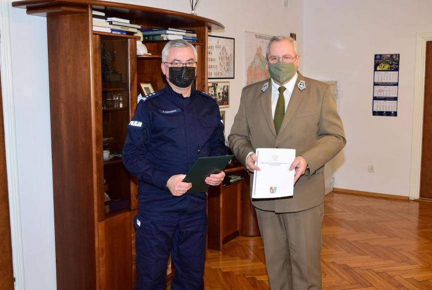 Porozumienie podkarpackich leśników z policjantami