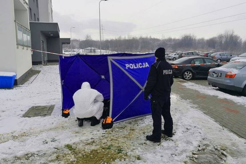 REGION. Zabójstwo pod blokiem. Sprawca zatrzymany po obławie