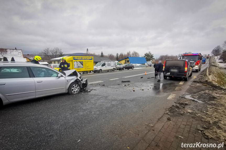 Zderzenie w Równem na DK19