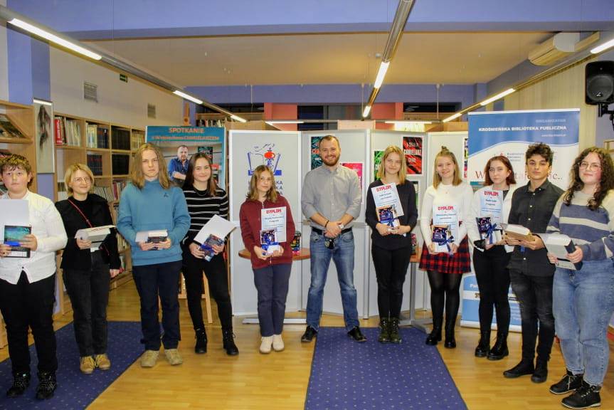 Laureaci konkursu literackiego odebrali nagrody
