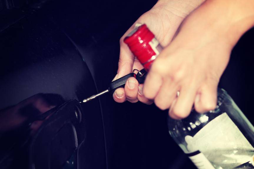 2,5 promila. Obywatelskie zatrzymanie pijanego kierowcy w Krośnie