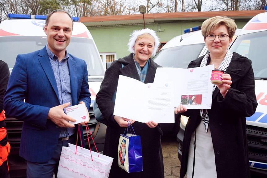 Upominki dla ratowników od VIVO! Krosno