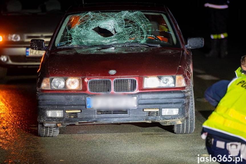 REGION. Wypadek w Trzcinicy na DK 28