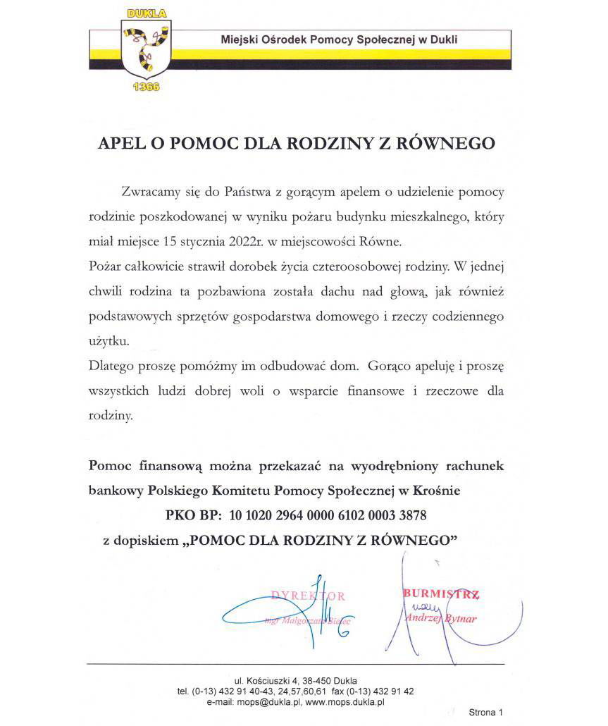 Stracili dorobek życia. Zbiórka dla pogorzelców z Równego