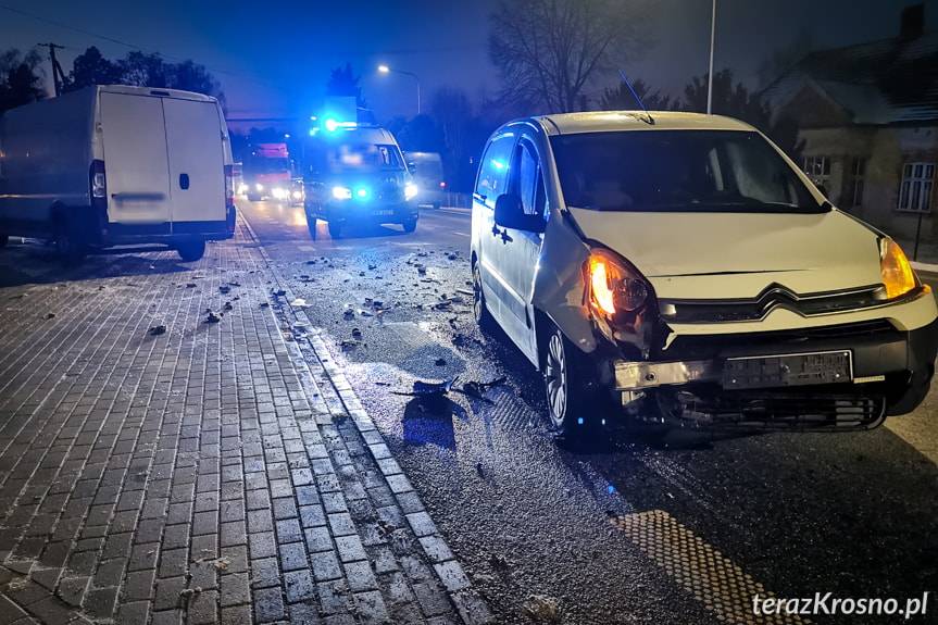 Pijany kierowca spowodował kolizję na Bema