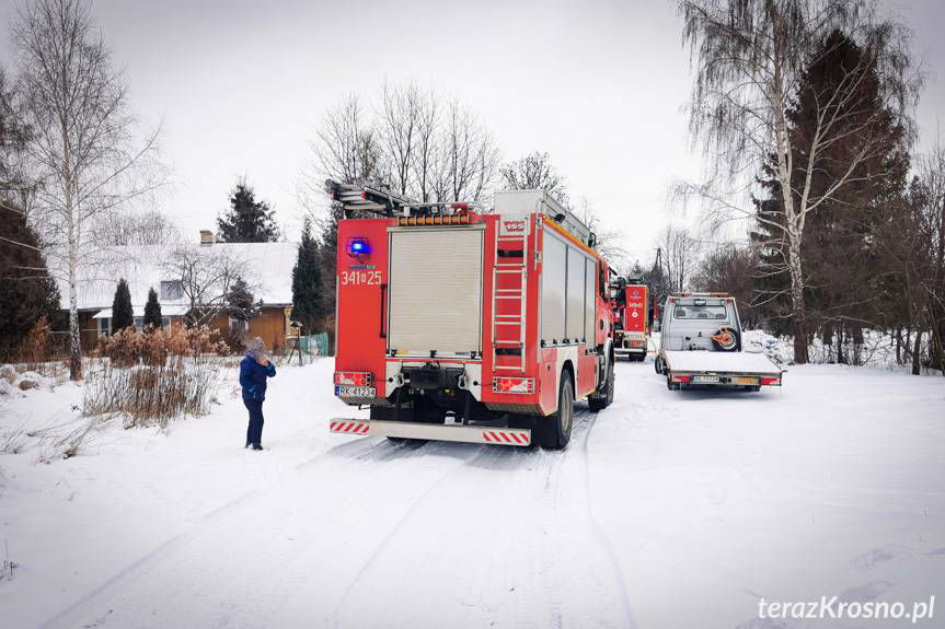 Bóbrka. Zwarcie instalacji przyczyną niewielkiego pożaru