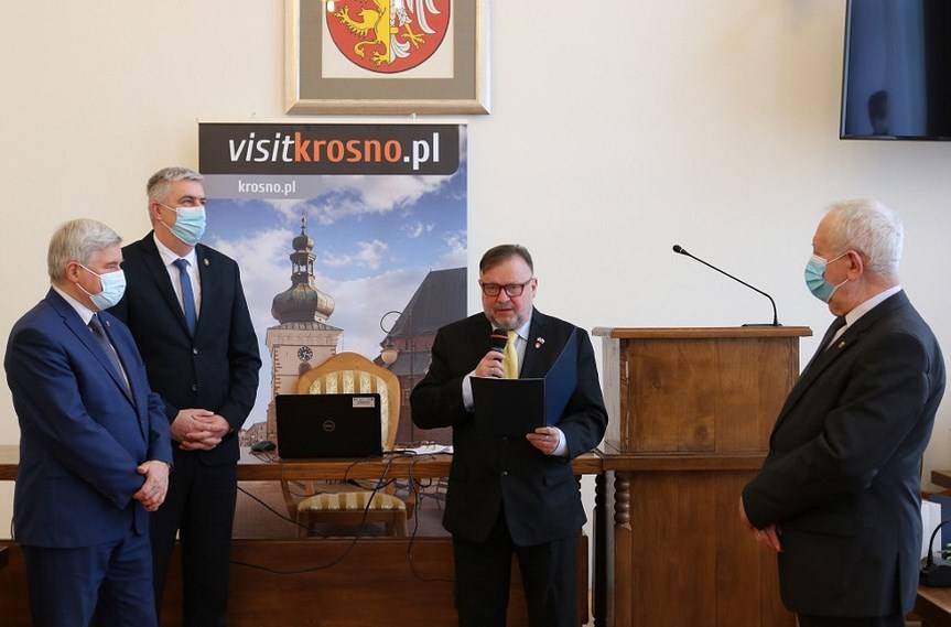 Zbigniew Ungeheuer pożegnał się z Radą Miasta Krosna. Dlaczego?