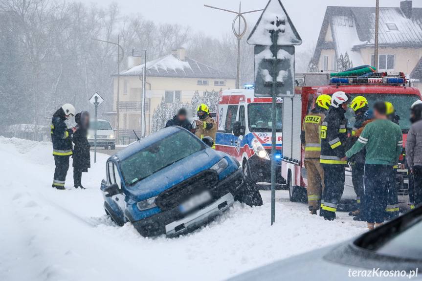Potrącenie pieszego w Posadzie Górnej
