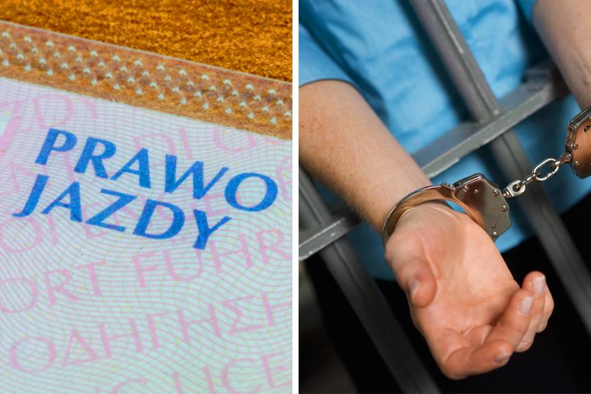 18-latek z "lewym" prawem jazdy. Wpadł w Zręcinie