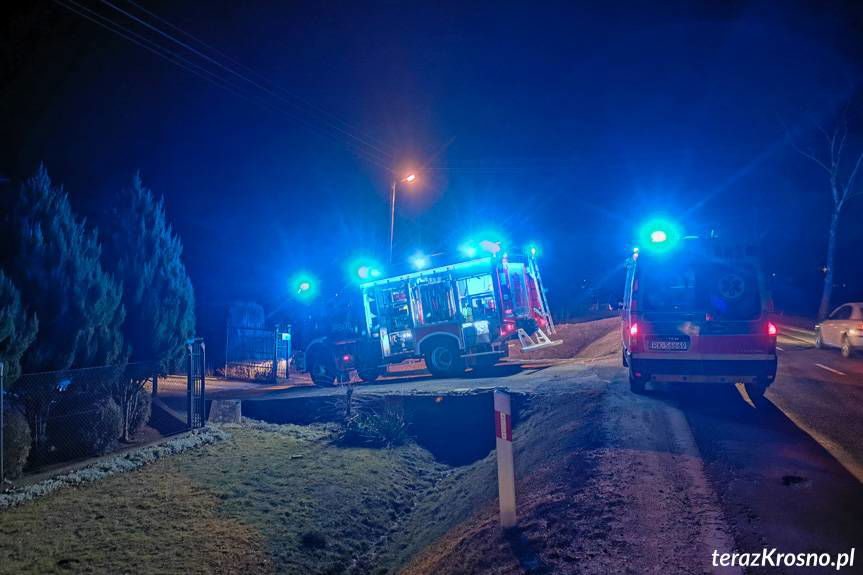 Ciało kobiety w potoku w Miejscu Piastowym