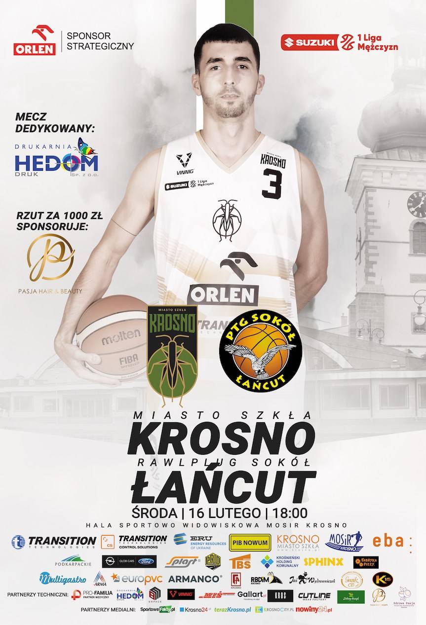 W środę koszykarskie derby Podkarpacia