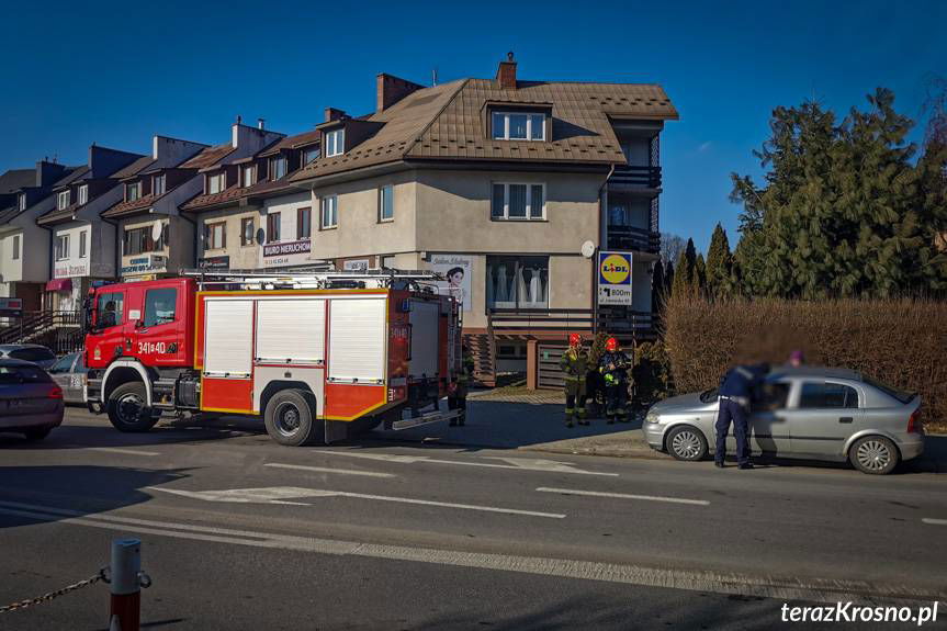 Potrącenie pieszej w Krośnie