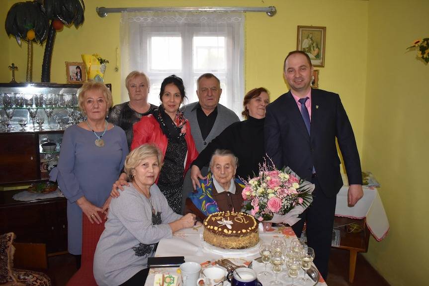 101. urodziny Zofii Szarek z Bratkówki