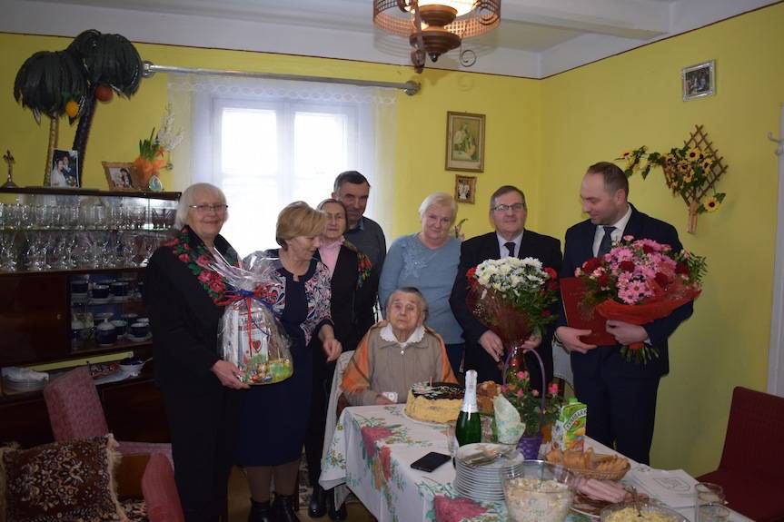 101. urodziny Zofii Szarek z Bratkówki
