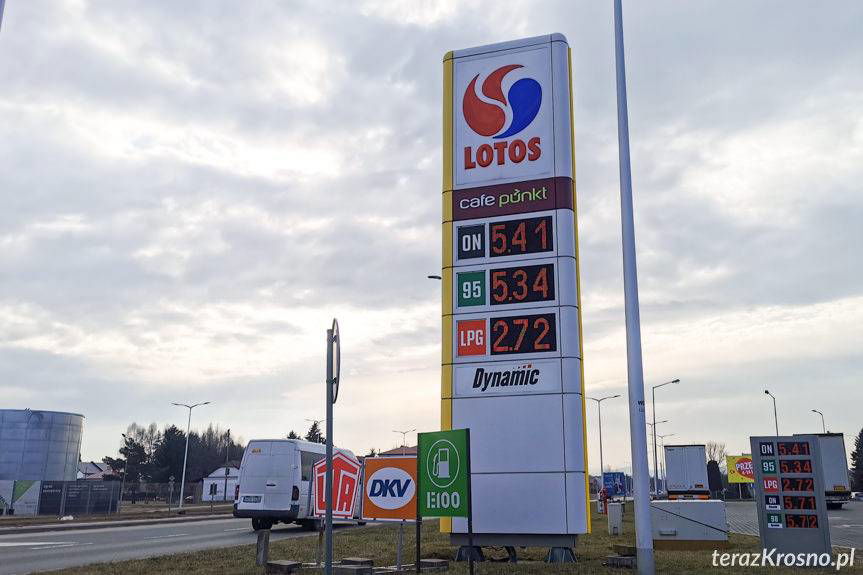 Ceny paliw w Krośnie po obniżce VAT znów idą w górę