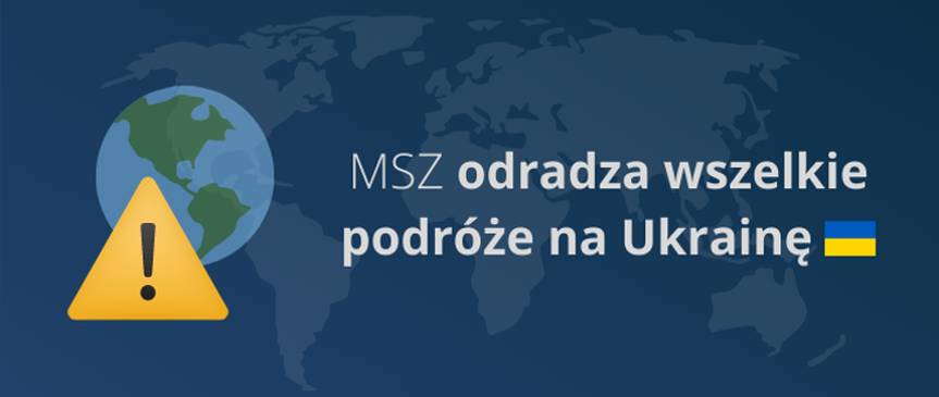 Działania zbrojne na Ukrainie. Apel do Obywateli polskich