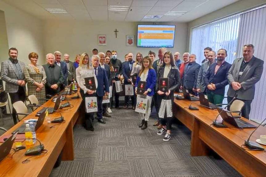 Burmistrz Rymanowa uhonorował sportowców