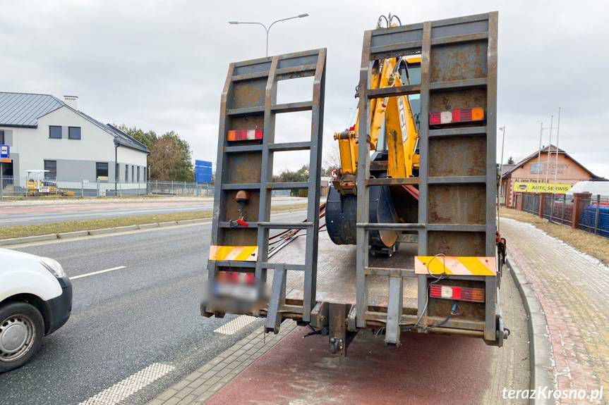 Zderzenie dwóch pojazdów na Jana Pawła w Krośnie