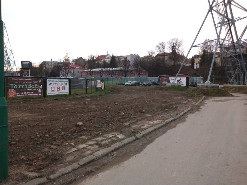 Co z budową trybuny przy ul. Legionów?