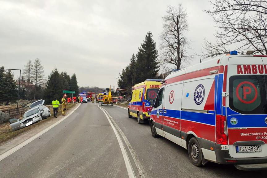 Zderzenie pod Brzozowem, dwoje ukraińskich dzieci w szpitalu