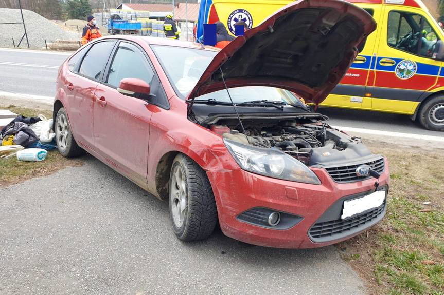 Zderzenie pod Brzozowem, dwoje ukraińskich dzieci w szpitalu