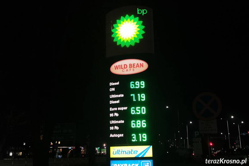 Ceny paliw w Krośnie ostro w górę. Padają kolejne rekordy