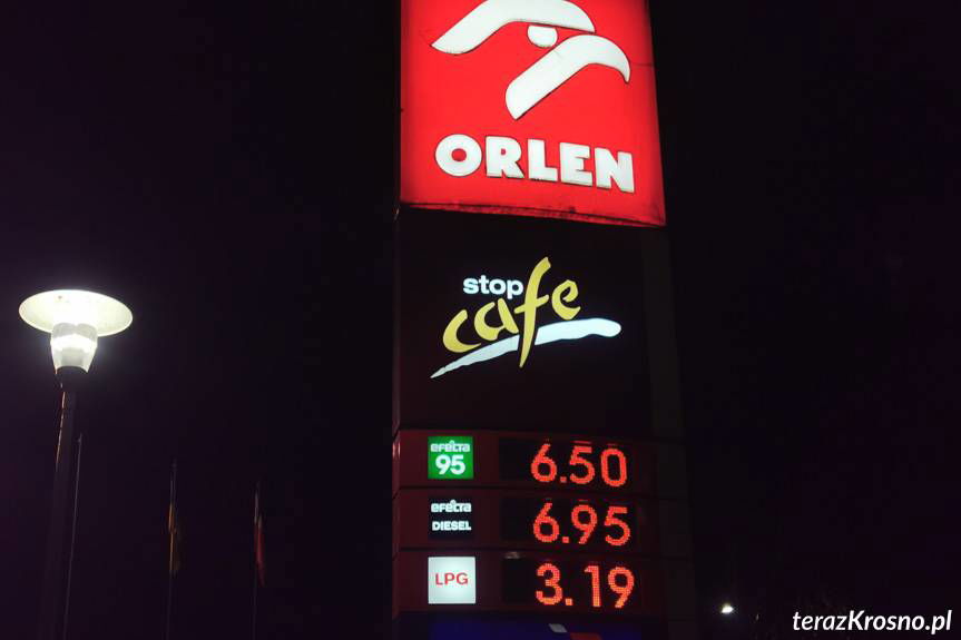 Ceny paliw w Krośnie ostro w górę. Padają kolejne rekordy