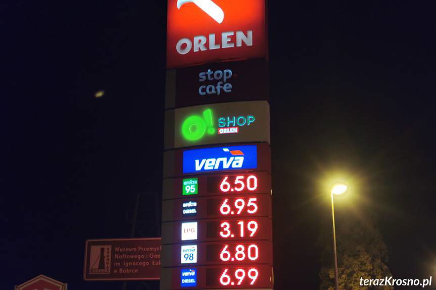 Ceny paliw w Krośnie ostro w górę. Padają kolejne rekordy