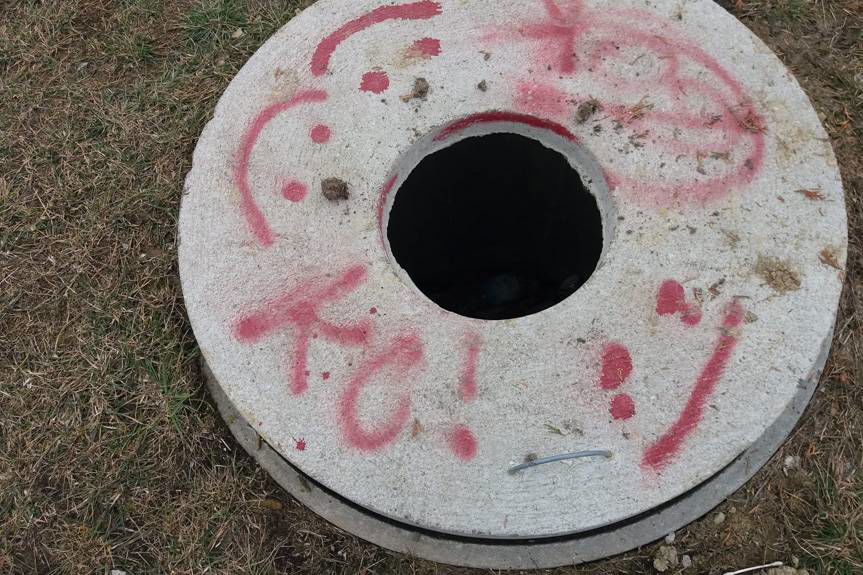 Zdewastowany pumptrack w Miejscu Piastowym. Jest nagroda za wskazanie sprawców