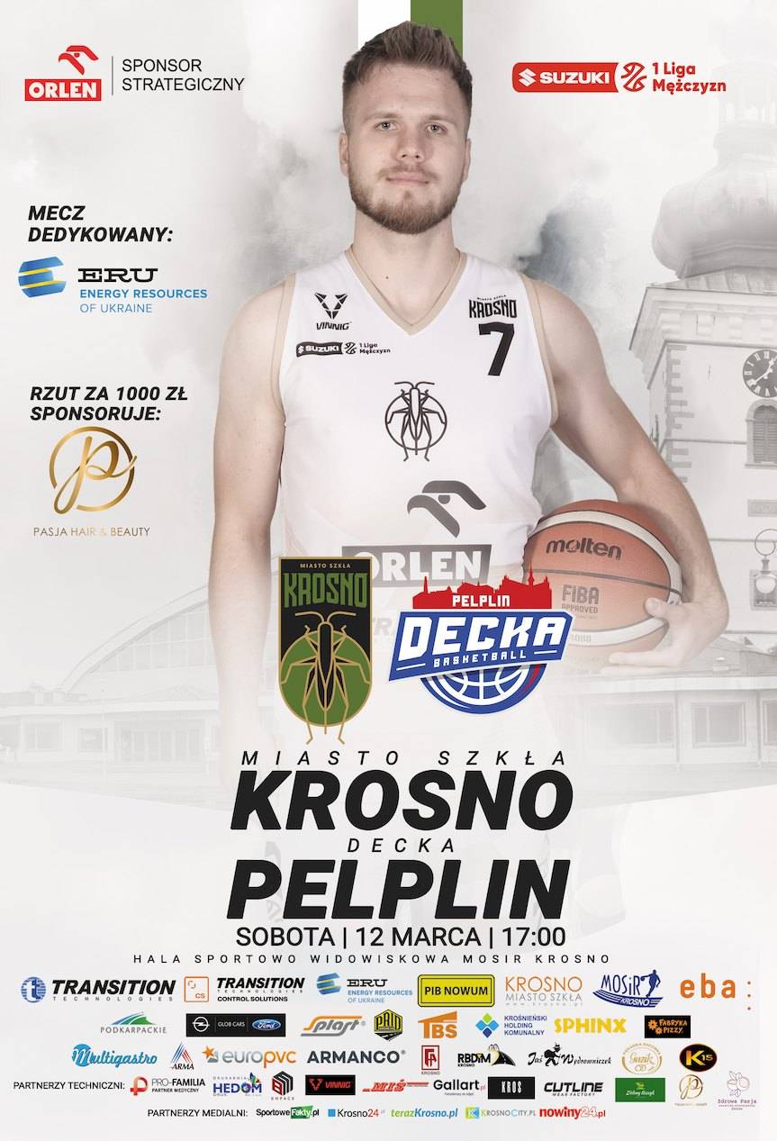 Miasto Szkła Krosno podejmie Deckę Pelplin