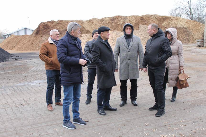 Łuków chce się uczyć od najlepszych. Delegacja z wizytą w Elektrociepłowni Krosno