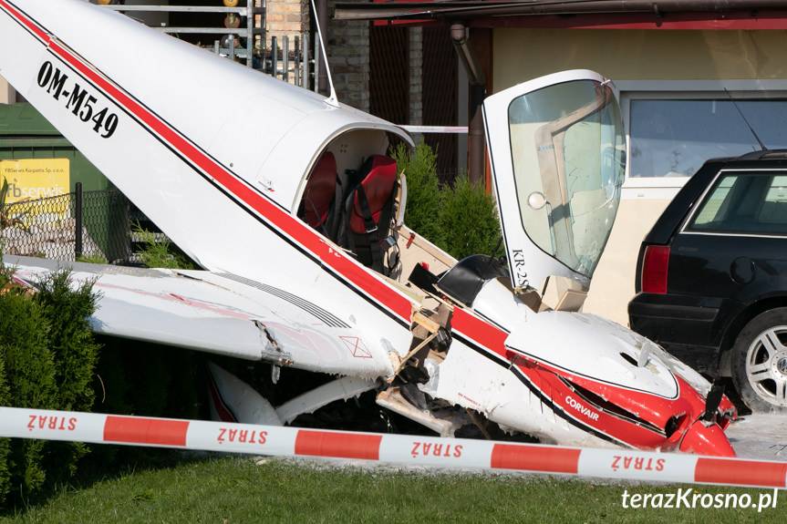 Wypadek lotniczy w Krośnie. Czy lot był nielegalny?