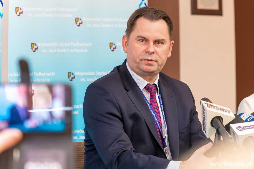 Dyrektor szpitala w Krośnie: chcę przekonać do siebie pracowników