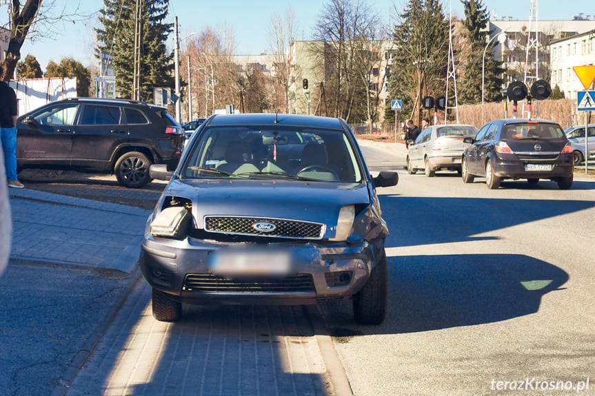 Wystarczyła chwila nieuwagi i doszło do kolizji