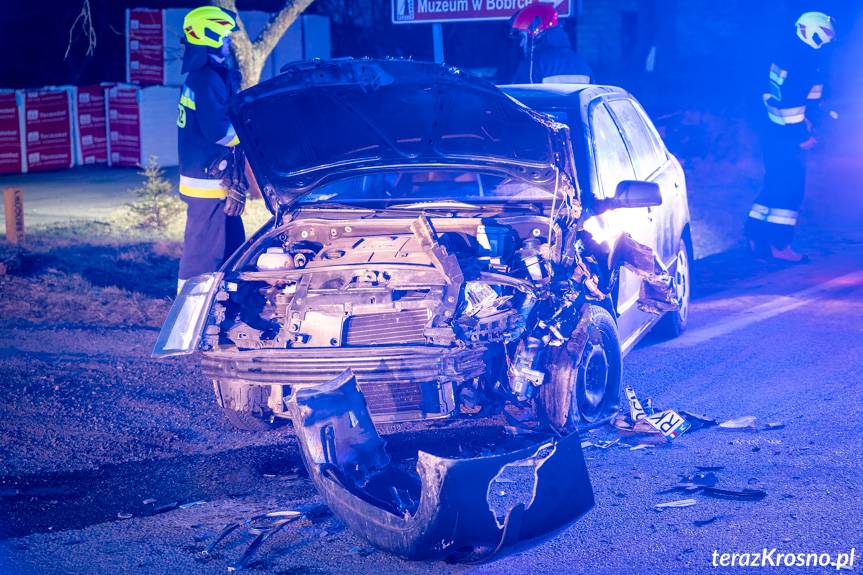 Wypadek w Równem, zderzenie osobówki z ciężarówką