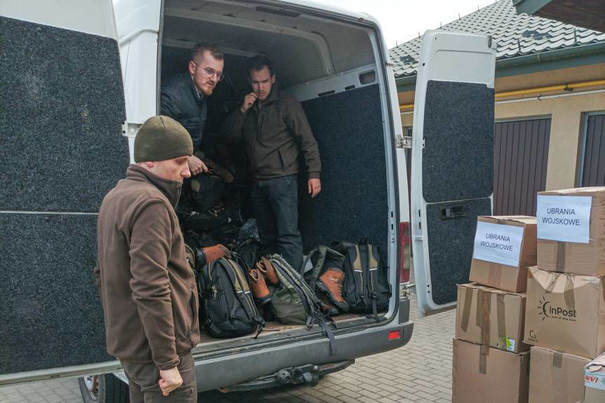 Leśnicy wsparli swoich ukraińskich kolegów