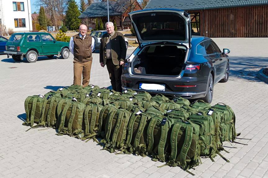 Leśnicy wsparli swoich ukraińskich kolegów