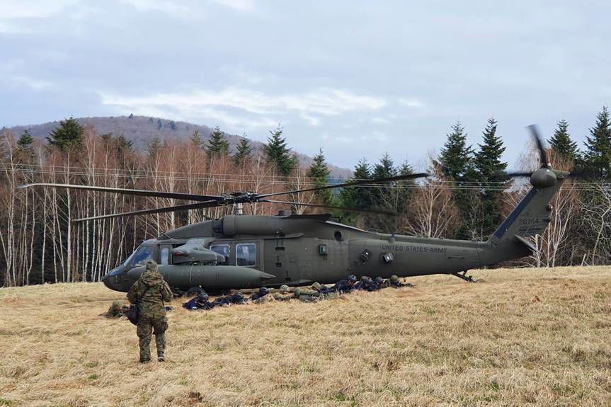 Wspólne ćwiczenia polskich i amerykańskich wojsk