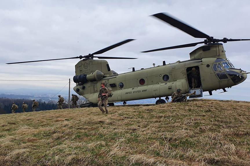 Wspólne ćwiczenia polskich i amerykańskich wojsk