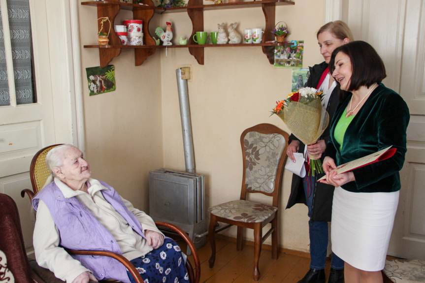 100 lat pani Marii Wilusz z Dobieszyna