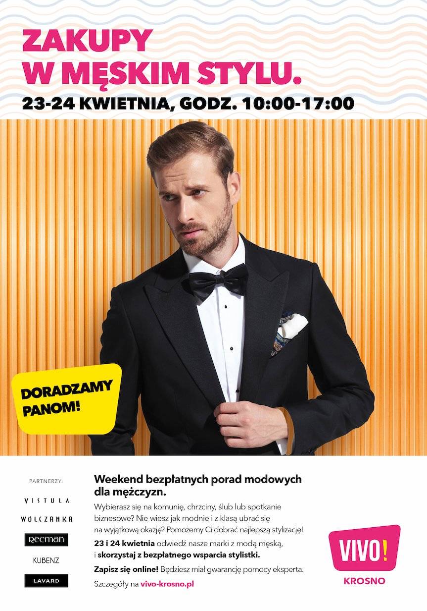Zakupy w męskim stylu w VIVO! Krosno
