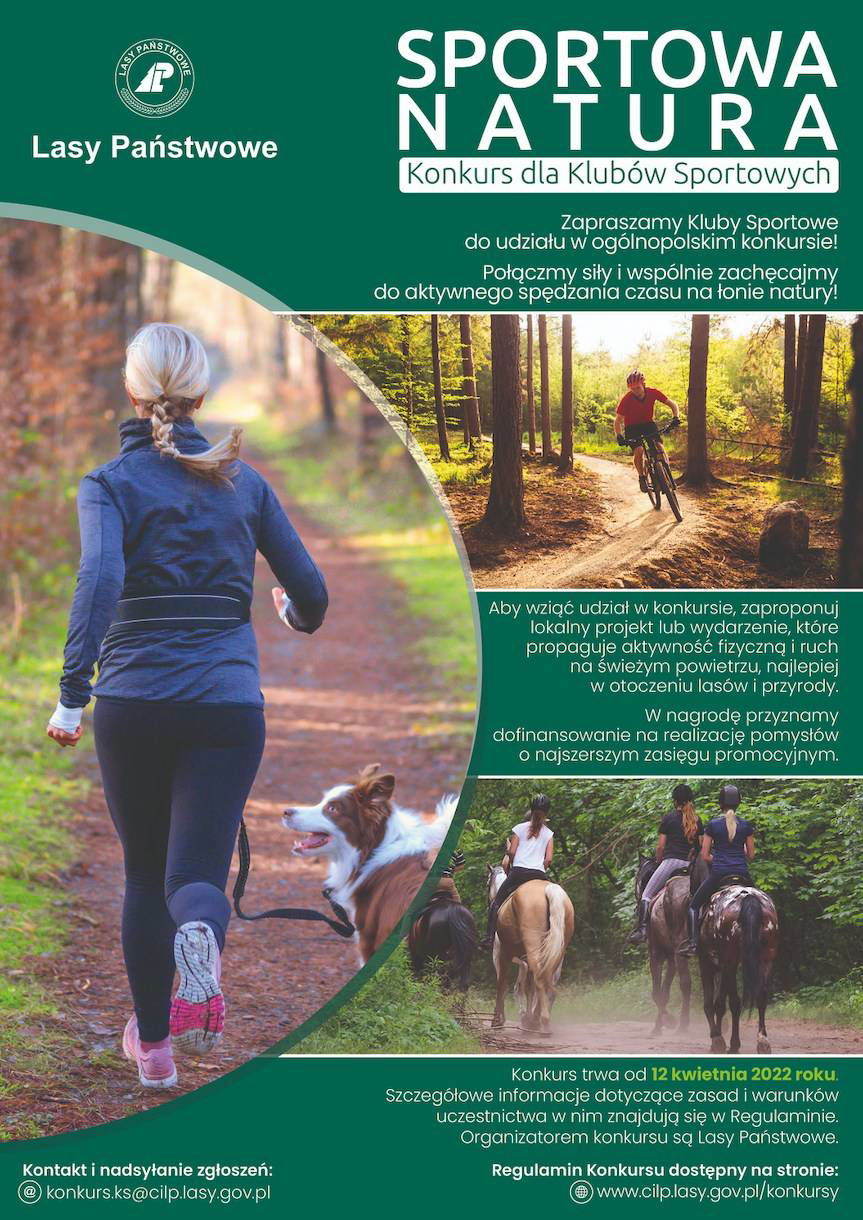 "Sportowa Natura". Konkurs dla klubów sportowych